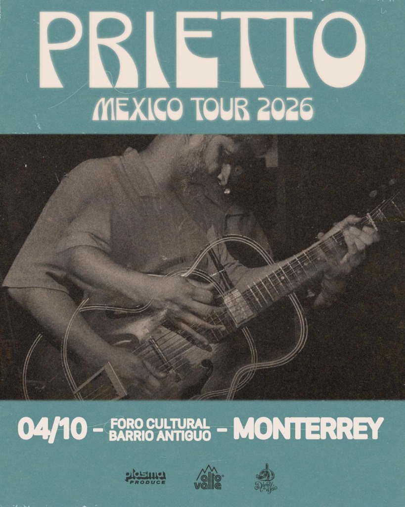 Flyer Prietto 4 Octubre Monterrey - Foro Cultural Barrio Antiguo