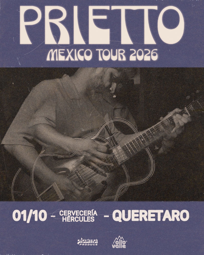 Flyer Prietto 1 Octubre Querétaro - Cervecería Hércules